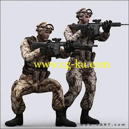 3DRT Characters US Marines的图片1