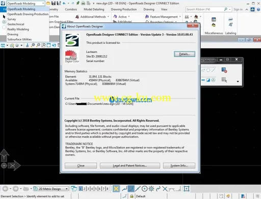 OpenRoads Designer CONNECT Edition V10 Update 3的图片4