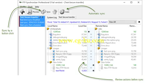 FTP Synchronizer Pro 7.3.25.1263 Multilingual的图片1