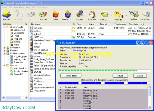 Internet Download Manager 6.15 Build 14 下载工具的图片2