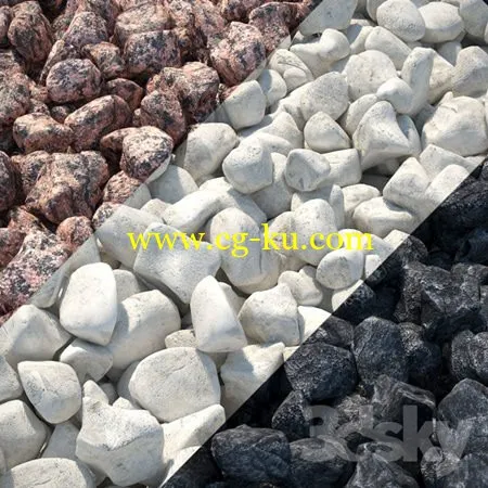 Gravel Red Granite Limestone Basalt的图片1