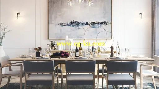 3ds Max & Vray: Advanced Arch Viz Interiors的图片1