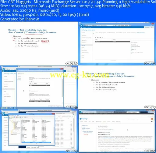 CBT Nuggets – Microsoft Exchange Server 2013 70-341的图片2