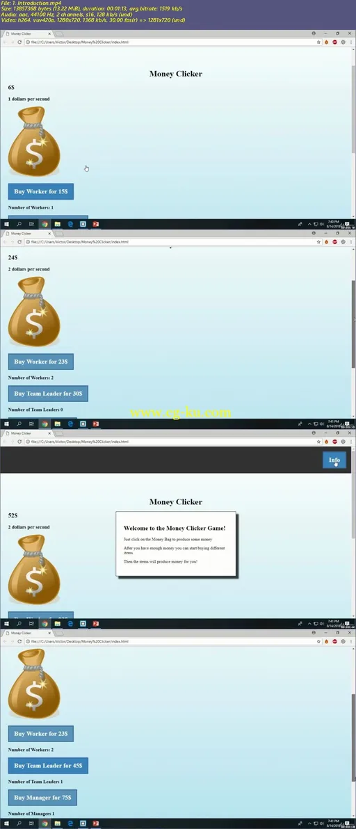 Learn JavaScript the fun way by developing a clicker game的图片4
