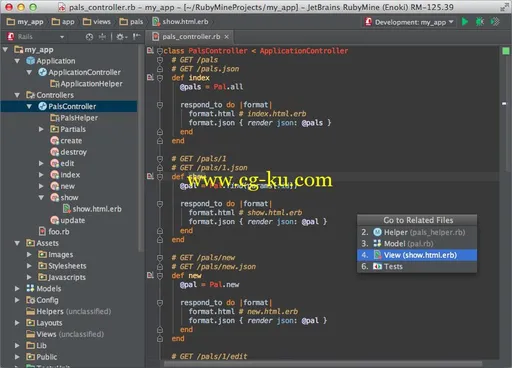 RubyMine v6.0.1 MacOSX的图片1