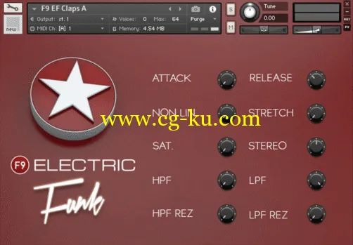 F9 Audio F9 Electric Funk : Retro 80s Funk MULTiFORMAT的图片1