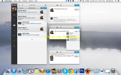 Osfoora for Twitter v1.3.4 MacOSX的图片1