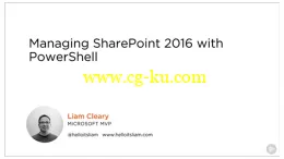 Managing SharePoint 2016 with PowerShell的图片1