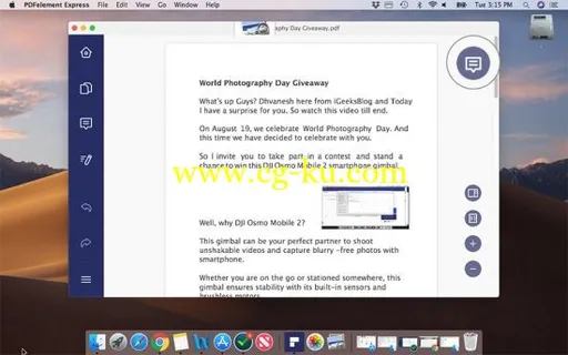 PDFelement Express 0.6.1 MacOS的图片1