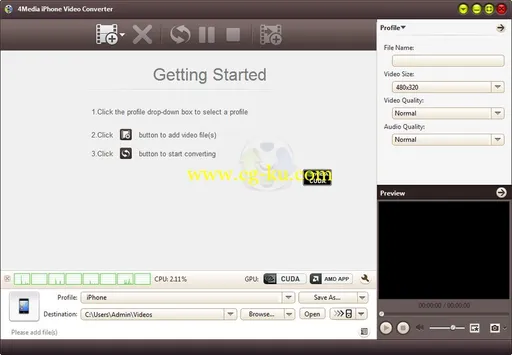 4Media iPhone Video Converter 7.8.23 Build 20180925 Multilingual的图片1