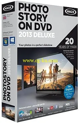 MAGIX PhotoStory on DVD 2013 Deluxe 12.0.4.83 多媒体幻灯片制作的图片1