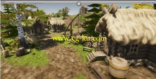Cubebrush – Stylized Village Construction Kit的图片1
