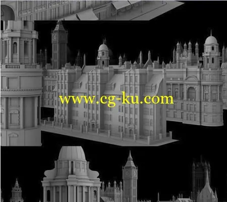 Kitbash3D – VICTORIAN的图片1