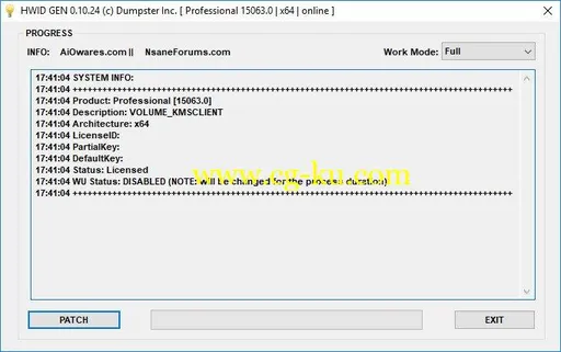 Hwidgen 30.08 – Digital Licence Activator For Windows 10的图片1