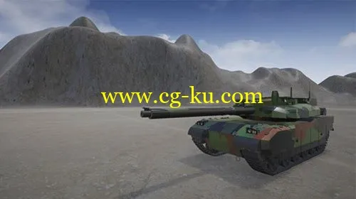 Cubebrush – Main Battle Tanks Pack for UE4的图片1
