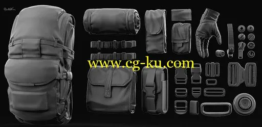 Cubebrush – Unloading Soldiers Bashkit的图片1