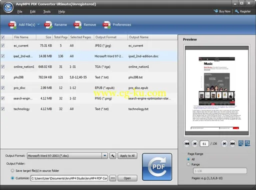 AnyMP4 PDF Converter Ultimate 3.3.12 Multilingual的图片1