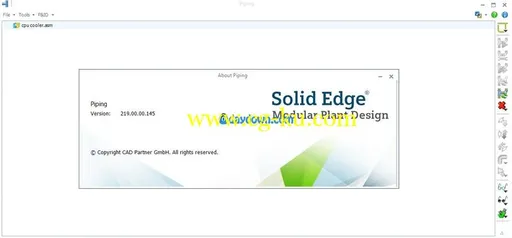 Siemens Solid Edge Modular Plant Design 2019的图片3