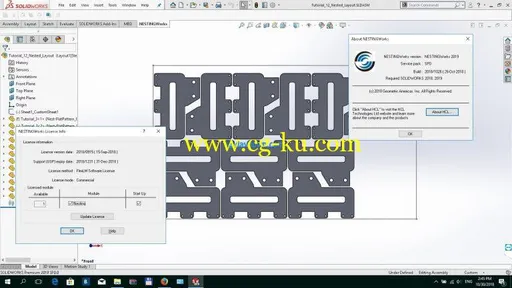 Geometric NestingWorks 2019 SP0.0 for SolidWorks 2018-2019 x64的图片3