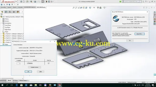 Geometric NestingWorks 2019 SP0.0 for SolidWorks 2018-2019 x64的图片6
