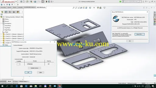 Geometric NestingWorks 2019 SP0.0 for SolidWorks 2018-2019 x64的图片7