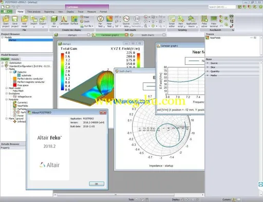 Altair HyperWorks FEKO 2018.2.0 x64的图片6