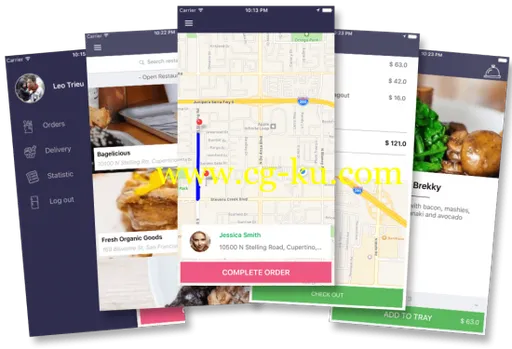 CodeRealProjects – Create UberEats with Python+Swift+Android的图片1