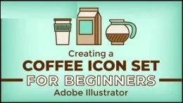 Creating a Coffee Icon Set in Adobe Illustrator for Beginners: Design Process – Sketch to Vector的图片2