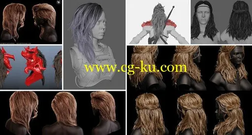 CGMA – Hair Creation for Games with Johan Lithvall的图片1