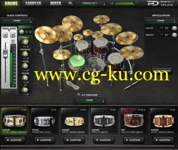 Naughty Seal Audio Perfect Drums Factory Library v1.6.0-R2R的图片1