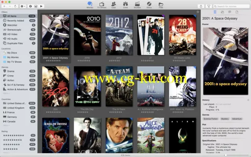Movie Explorer Pro 2.0.1 MacOS的图片1
