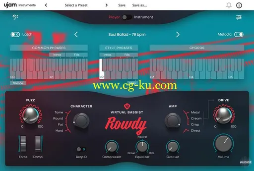 UJAM Virtual Bassist ROWDY v1.0.1 MacOS-iND的图片1