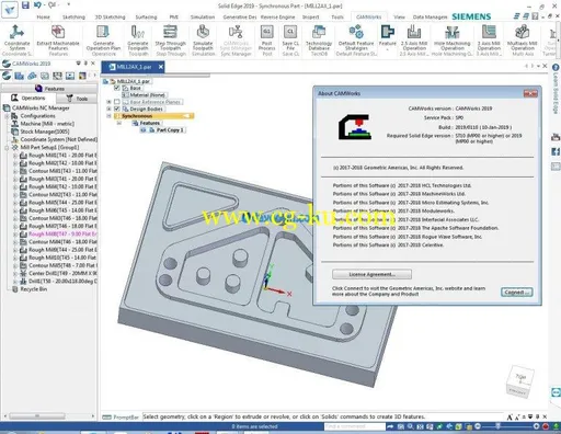 CAMWorks 2019 SP0 for Solid Edge的图片3