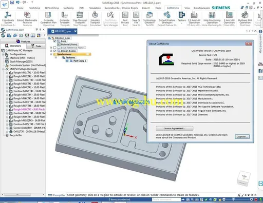 CAMWorks 2019 SP0 for Solid Edge的图片4