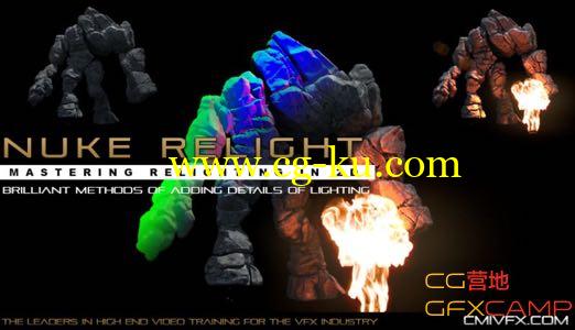 Nuke灯光贴图教程 CmiVFX – Nuke Advanced Relighting and Retexturing的图片1