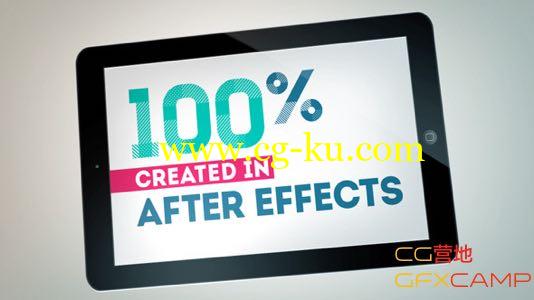 AE模板－iPad平板电脑商品信息展示 Videohive Simple Tablet的图片1