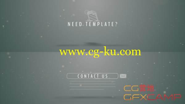 AE模板-鼠标点击网站信息展示 VideoHive Service Company Logo的图片1