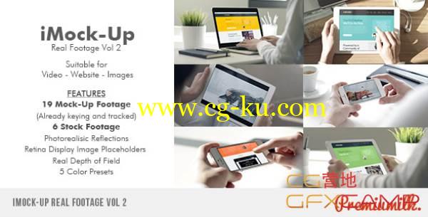 AE模板-VideoHive iPhone iPad实拍滑动展示+绿幕抠像视频素材 V2的图片1