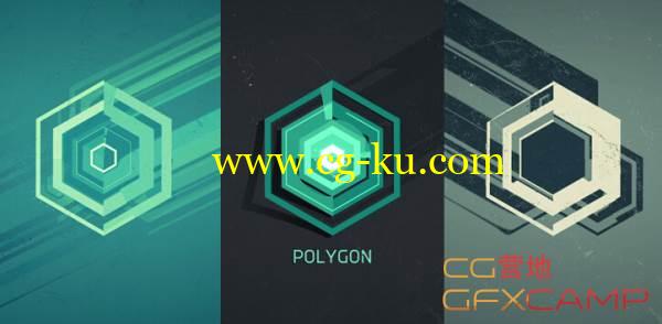 AK VideoCopilot教程155期：动态复古科技感多边形动画教程 Animated Polygon Tutorial的图片1