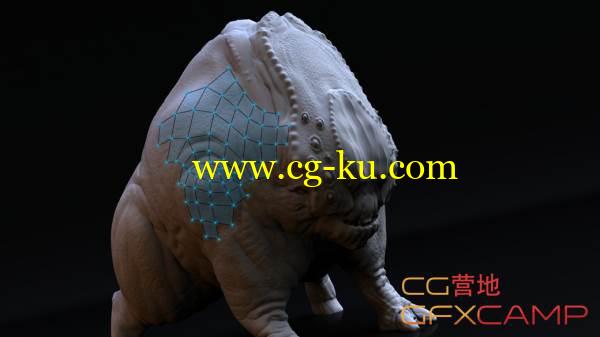 C4D拓扑教程 Digital Tutors – Retopology Techniques in CINEMA 4D的图片1