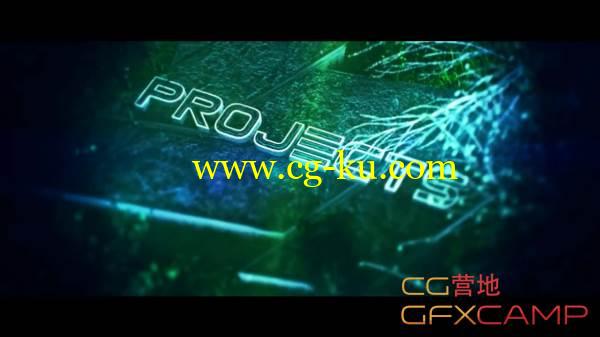 C4D奇幻丛林Logo展示教程 Forest Scene的图片1