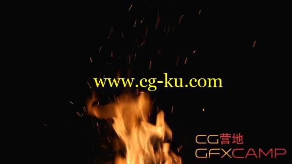带通道火焰火星高清视频素材 RodyPolis Fire FX Pack的图片1