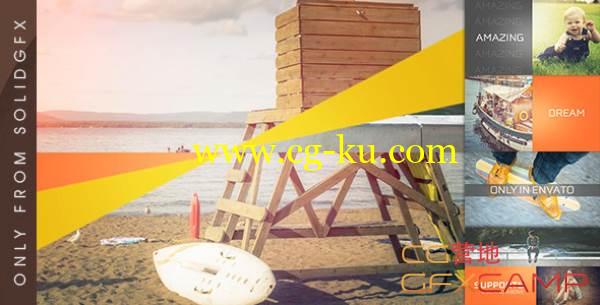 AE模板- 简洁时尚幻灯片展示 VideoHive Clean Slideshow的图片1