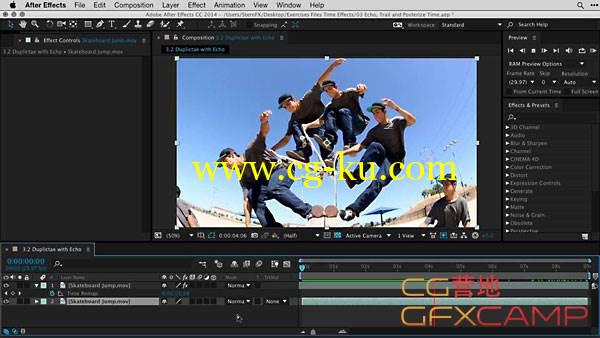 AE时间特效教程 Lynda – After Effects Guru Time-Based Effects的图片1