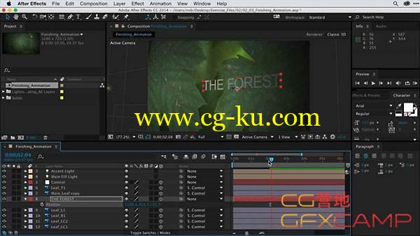 PSD导入AE设置教程 Lynda – After Effects Guru：Advanced Photoshop Techniques的图片1