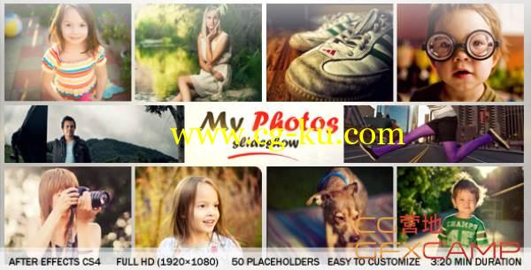 AE模板-照片幻灯片展示 VideoHive My Photo Slideshow的图片1