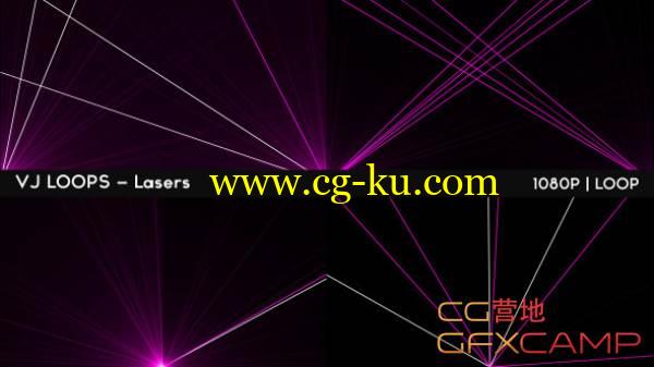激光镭射舞台灯光LED大屏幕视频素材 VideoHive Ghosteam Lasers的图片1