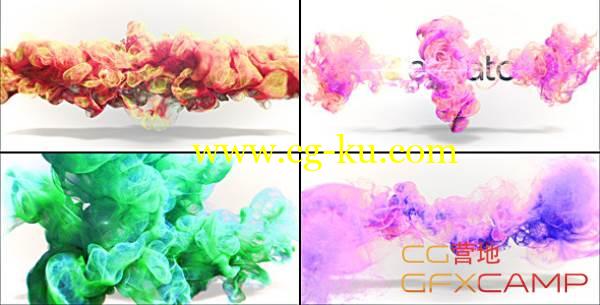 AE模板-水墨流体Logo展示 VideoHive Fluid Opener Pack的图片1