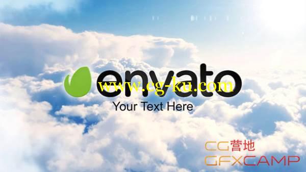 AE模板-云层穿梭Logo展示 VideoHive Clouds Intro的图片1