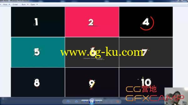 C4D MG卡通文字倒计时教程的图片1